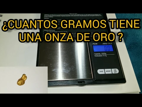 Download MP3 ¿CUÁNTOS GRAMOS DE ORO TIENE UNA ONZA Y CUANTOS PUNTOS TIENE UN GRAMOS ? !!