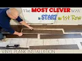 The MOST CLEVER Way to Start the First Rows Vinyl Plank Installation