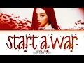 Download Lagu JENNIE start a war Lyrics (Color Coded Lyrics)