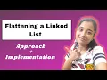 Flattening a Linked List Recursion