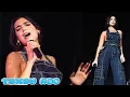 Dua Lipa goes braless for energetic performance in Atlanta