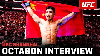 Song Yadong Octagon Interview | UFC Shanghai