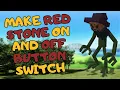 How to Make Redstone On and Off Button Switch in Minecraft Minecraft Tutorial 2025