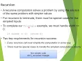 Big Java Chapter 13 Recursion