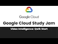 Intelligence Qwik Start Google Cloud Study Jam 2023 GCCF