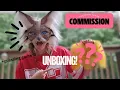 COMMISSION Therian Mask unboxing from a friend P