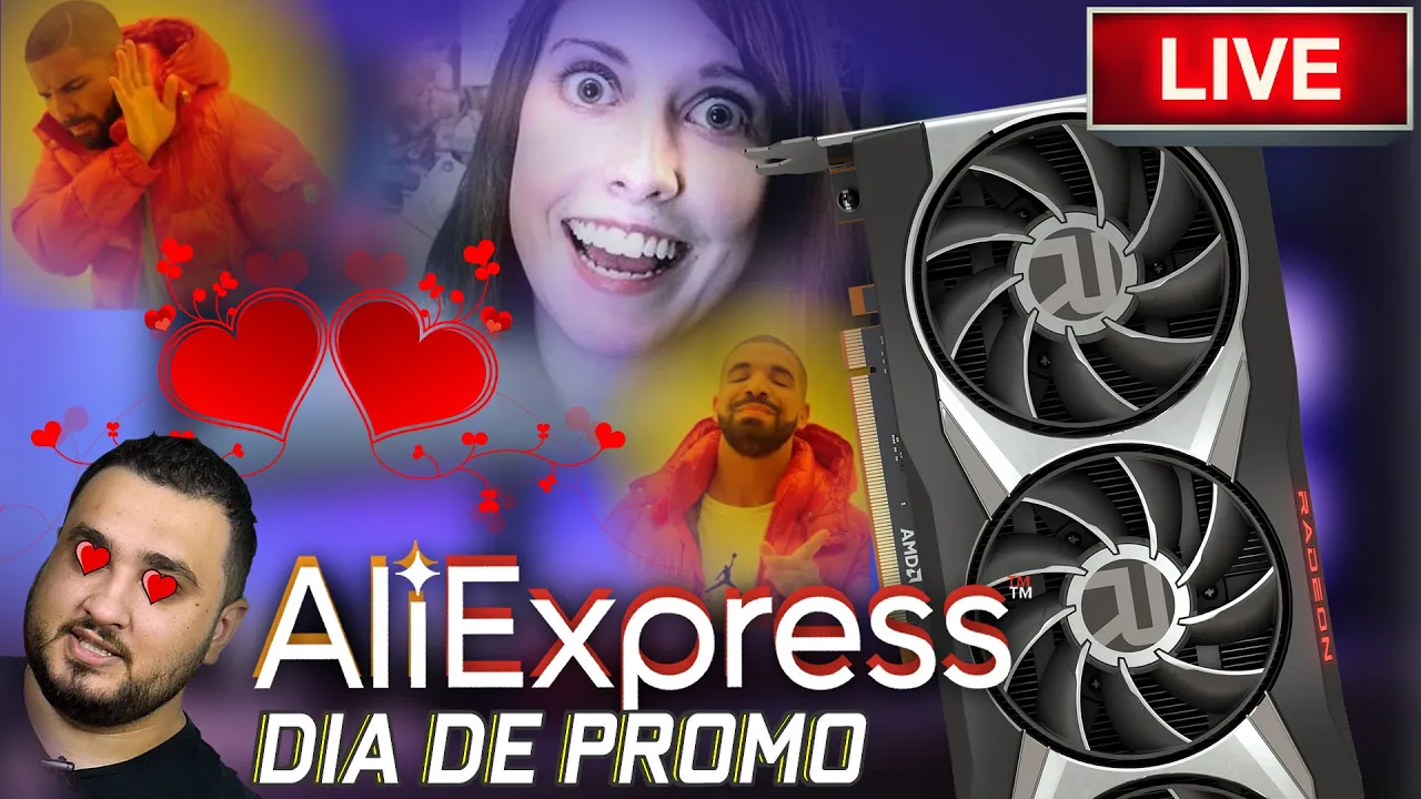 Garimpando Promo Aliexpress! Dia dos Namorados, Novos Cupons, Hardware CAIU! Black Friday antecipou