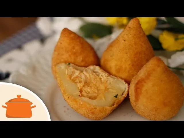 COXINHA MASSA FÁCIL E DELICIOSA