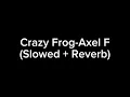 Lagu Crazy Frog-Axel F (Slowed + Reverb)