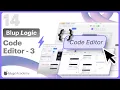 Blup Code Editor Adding stateful and stateless flutter widget code in Blup