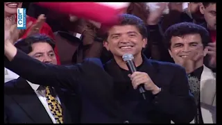 اوبريت الحلم العربي في ساحة الشهداء في بيروت من انتاج LBCI في 3 تشرين الاول اكتوبر 1998 