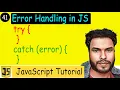 Error Handling in JavaScript Error Properties Try-Catch Throw and Finally Explained