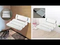 Wall mounted Bathroom shower seat Installation and Tutorial 03211110726