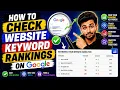 How to Check Website Keywords Ranking on Google