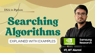 2 21 Searching Algorithms Linear Search DSA in Python Hindi