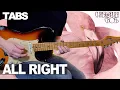 Download Lagu Christopher Cross - All Right | Guitar cover WITH TABS | Solo Steve Lukather