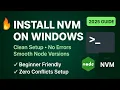 How to Install NVM on Windows Clean Error-Free Setup