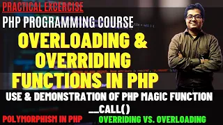 Object Oriented PHP Function Overloading Overriding in PHP Use of PHP Magic Function -