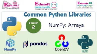 Common Python Libraries - NumPy Arrays