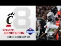 Xzavier Henderson 2025 NFL Draft Tape Cincinnati WR