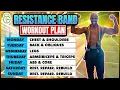 FULL WEEK WORKOUT PLAN AT HOME WITH RESISTANCE BAND FITBEAST