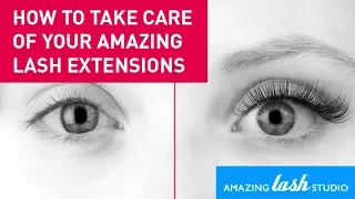 How to take care of your AMAZING Lash Extensions