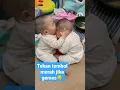 Lagu Bayi kembar lucu #funy #bayilucu #baby #bayikembar