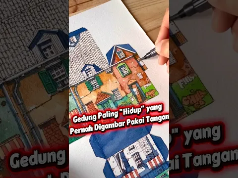 Teknik Gambar Ini Bikin Kita Nyasar ke Dalam Buku Dongeng!