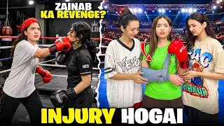 Zainab Ki Fight Ka Revenge Ly Liya?😡😱|Mera Bazu Toot Gaya😭💔|Boxing Match Ki Tayaari🤩♥️|Fatima Faisal