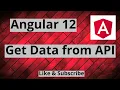 get data from API in Angular