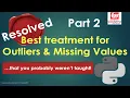 Part 2 Outlier Missing Value Treatment Hands-on