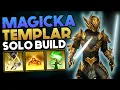 Magicka Templar Solo Build for Veteran HM Dungeons World Bosses Update 48