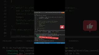 Learn Rust programming from basics match switch case CodeasByteS