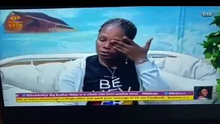 kaisha breaksdown in tears