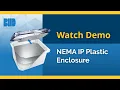 NEMA IP Rated Plastic Electronic Enclosure DPH Series from Bud