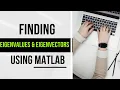 EIGENVALUES EIGENVECTORS USING MATLAB ADVANCED MATH TAGALOG