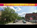 Blood Dead Man On Cloquet MN Lawn