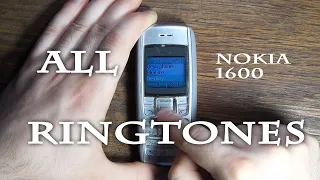 old phone nokia 1600 all ring tones 