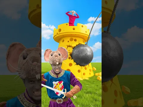 CHEESE TOWER vs MICE! 🏰🧀🐭