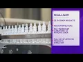 Recall alert FDA warns about 26 over-the-county eyedrops that could potentially blind you