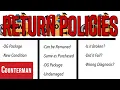 Return Policies