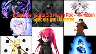 bleach vs naruto 3 3 mugen mod apk all characters all hidden ultimate and specials attacks 