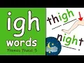 igh Words Phase 3 Phonics