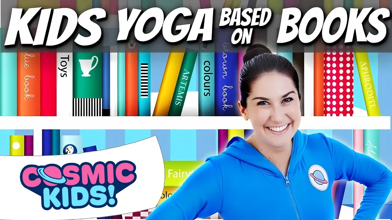 Kids Yoga based on Brilliant Books 📚🤓 | Cosmic Kids