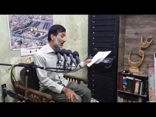 ⁣مقطع للحاج محمد صادق محمد علي يلقي 