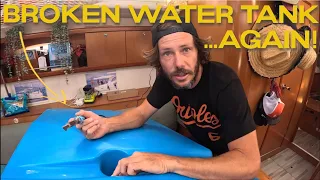 Broken WATER TANK and MAST Inspections | Sailing Zephyr Ep.177