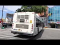MTA Bus on the Q28 Rush to Bay Terrace at 39th Av Union St Post-QBNR