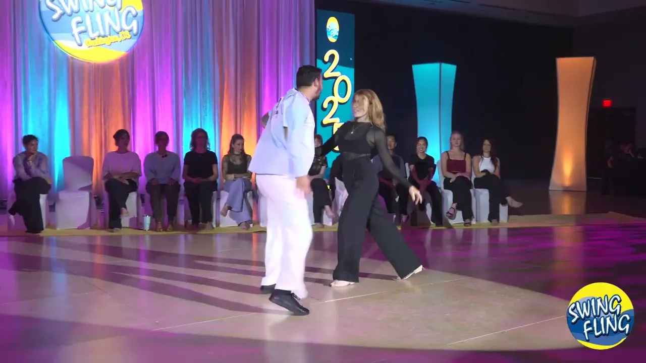 2025 Swing Fling Intermediate Jack & Jill Easton England & Kristin Winn Kling   4K
