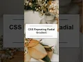 Repeating Radial Gradient - CSS