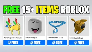15+ FREE ITEMS & PROMO CODES ON ROBLOX 2026 | GET FREE VAMPIRE FACE NOW